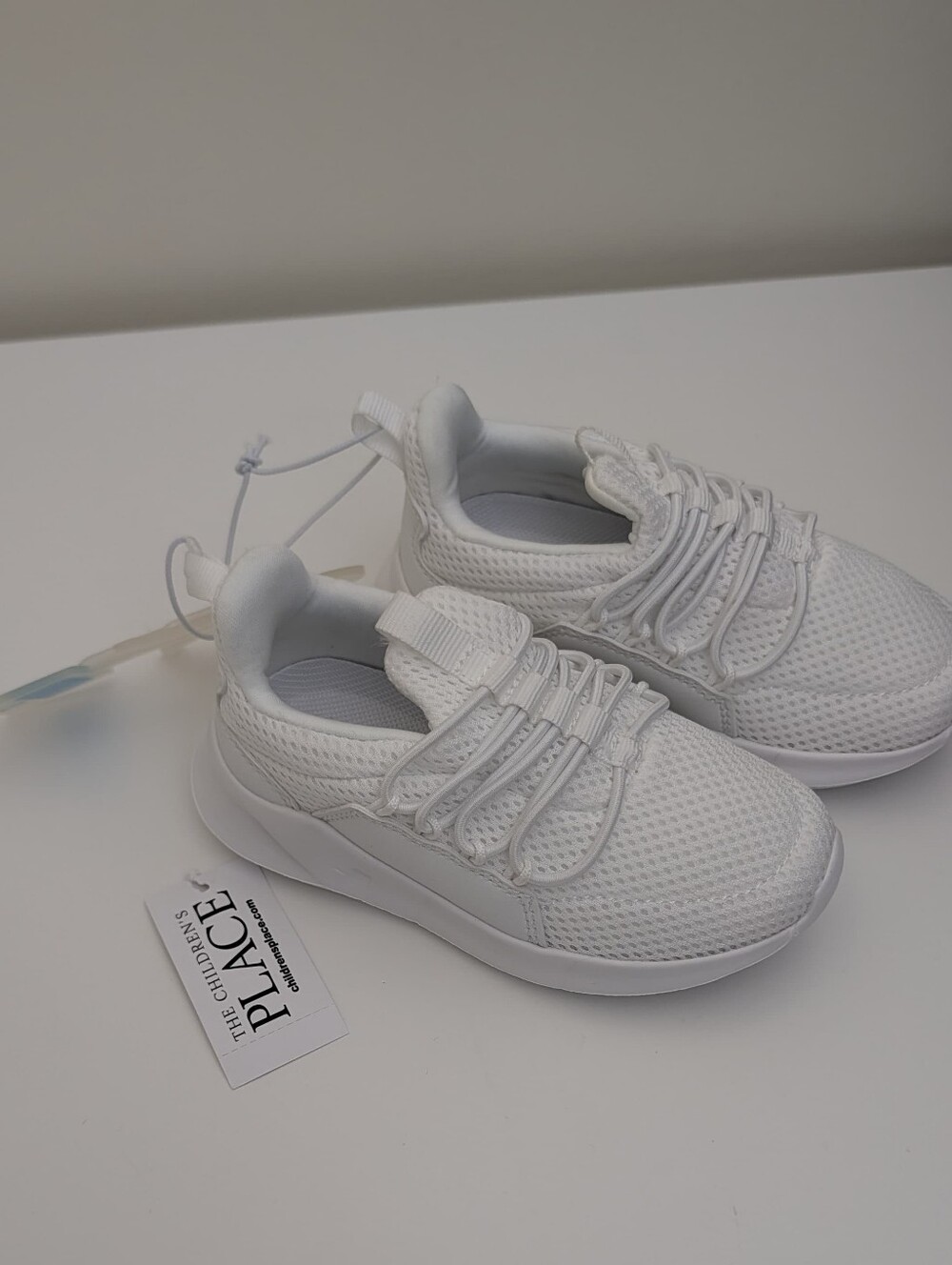 The Children's Place White Slip-On Sneakers, Size 7
